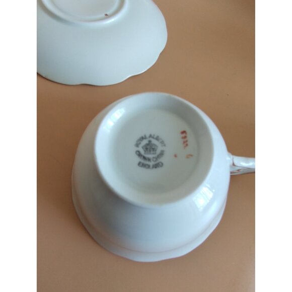 Antique Royal Albert Tea Cup & Saucer Set Imari Style 1920's - Picture 11 of 14